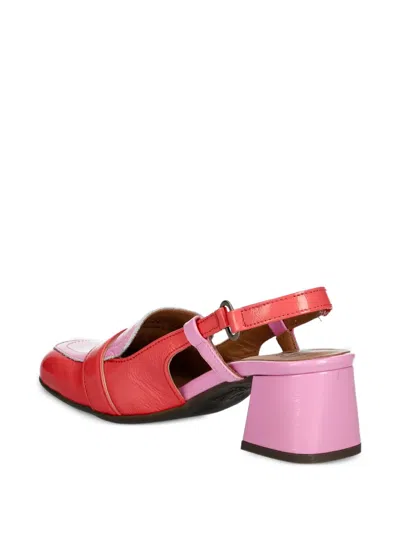Fly London Pemy456fly Buckle-detail Slingback Pumps In Multi