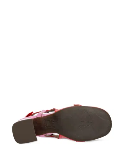 Fly London Pemy456fly Buckle-detail Slingback Pumps In Multi
