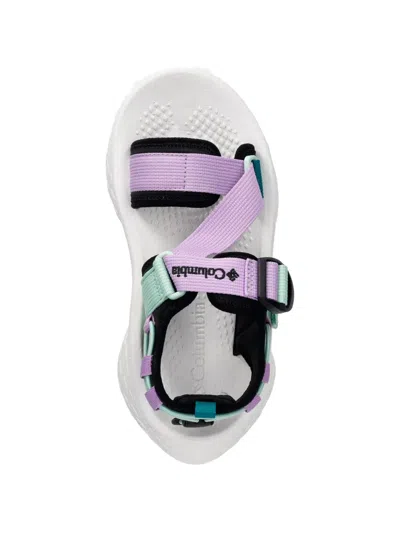 Columbia Konos Elevate Touch-strap Platform Sandals In Black