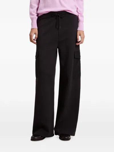 Woolrich Drawstring Cargo Pants In Black