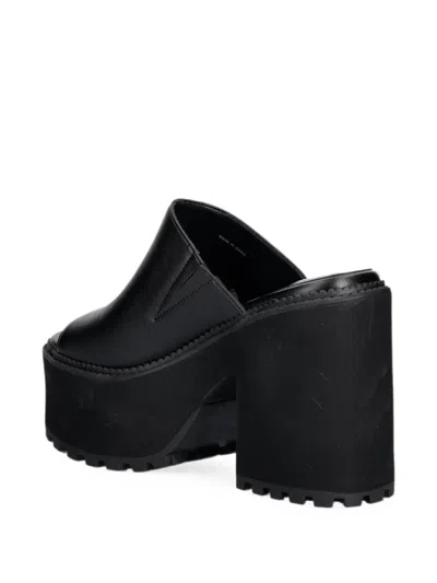 Buffalo Killah Platform Chunky-sole Sandals In Black