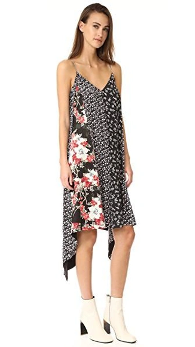 Shop Rag & Bone Londar Dress In Black Floral