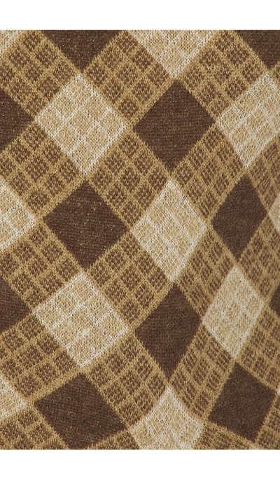 Aya Muse Kae Top In Brown
