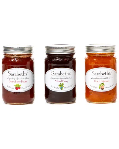 Sarabeth's Kitchen 3pc Preserves Gift Set In Multi