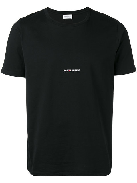 saint laurent logo tee