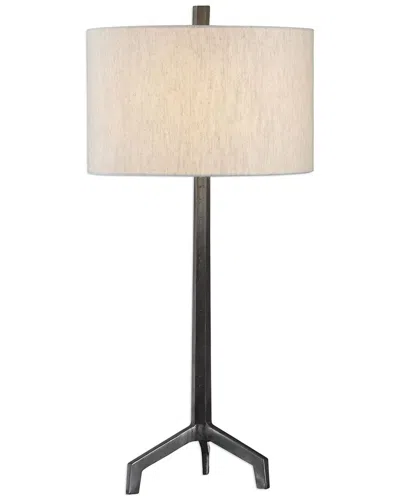Uttermost Ivor Cast Iron Lamp In Black