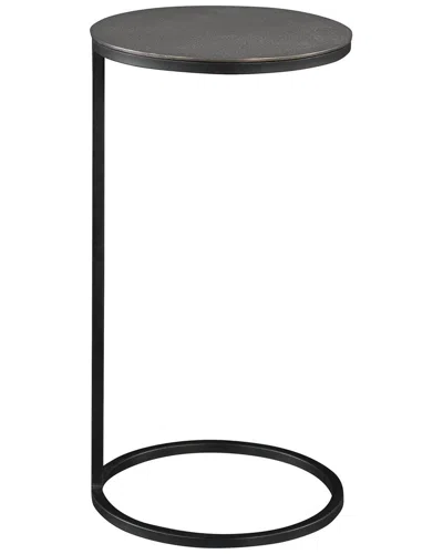 Uttermost Brunei Accent/drink Table In Black