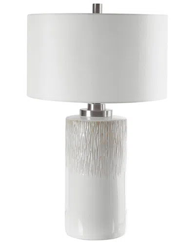 Uttermost Georgios 28.5in Table Lamp In White