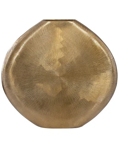 Uttermost Gretchen Vase In Gold