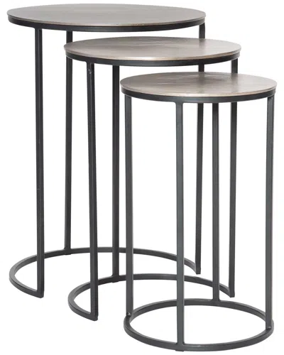 Uttermost Erik Metal Nesting Tables In Gold