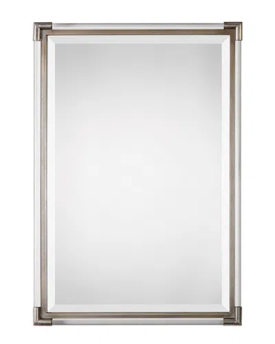 Uttermost Mackai Metallic Silver Mirror In Gray