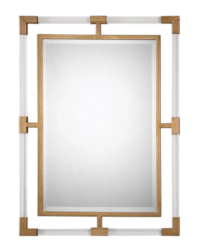 Uttermost Balkan Modern Gold Wall Mirror In Multi