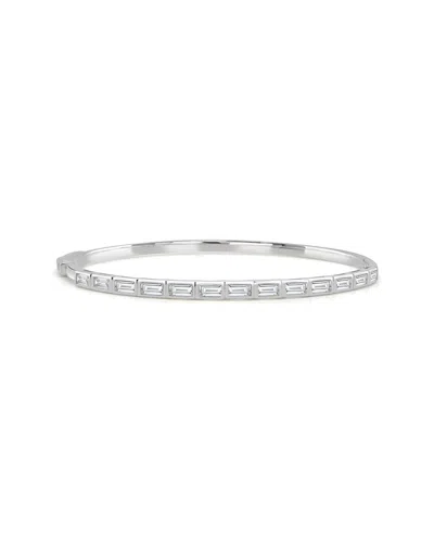 Sabrina Designs 14k 1.51 Ct. Tw. Diamond Stackable Bangle In Silver