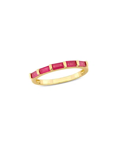 Rina Limor 10k 0.85 Ct. Tw. Ruby Ring In Gold