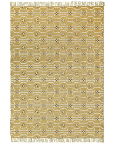 Obeetee Flatweave Aurora Wool Rug In Multi