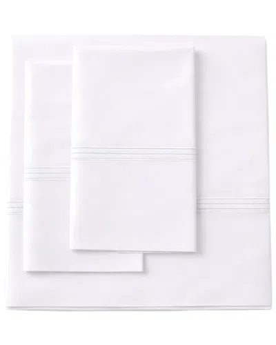 Belle Epoque 300 Thread Count Victoria Sheet Set In White