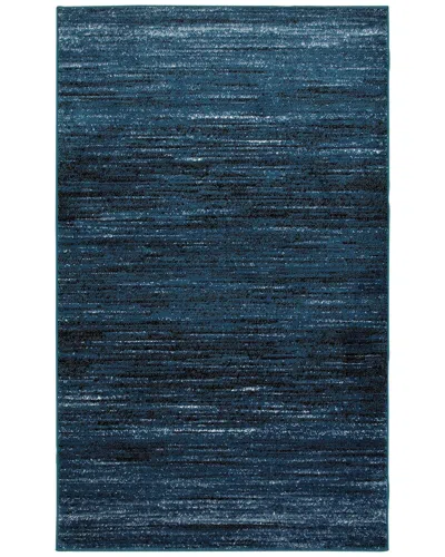 Lr Home Matrix Performance Area Rug In Blue