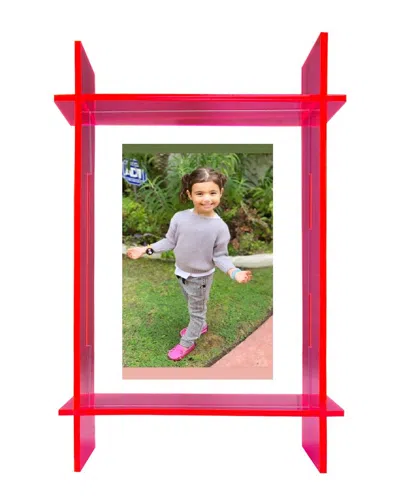 R16 Lucite 8x10 Frame In Multi