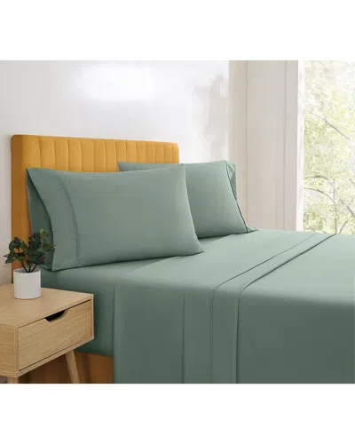Simmons Essential Solid Sheet Set In Green