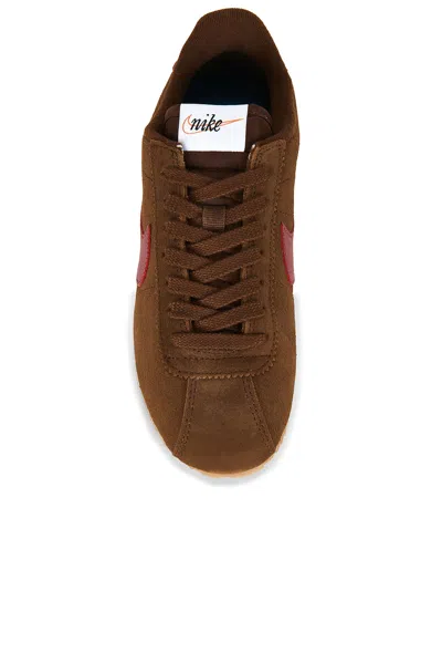 Nike Cortez Sneaker In Brown