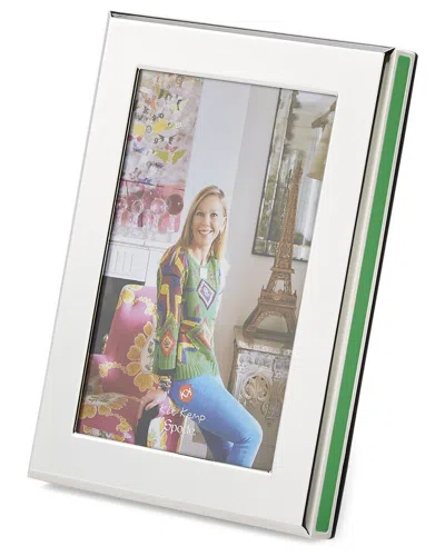Spode Kit Kemp Frames Cabana 4x6 Photo Frame In Green