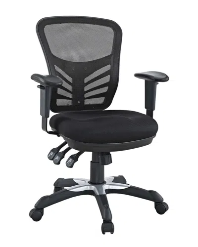 Modway Articulate Mesh Office Chair In Black