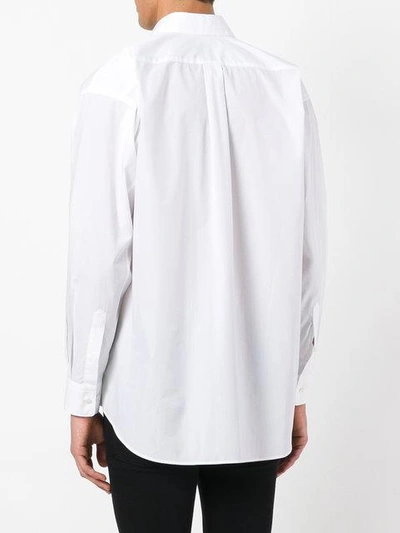Shop Stella Mccartney Floral Print Front Shirt In White