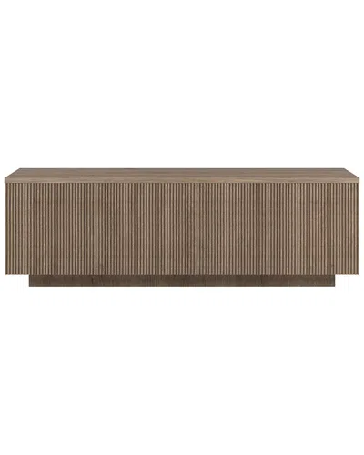 Abraham + Ivy Reyes 48in Rectangular Coffee Table In Brown