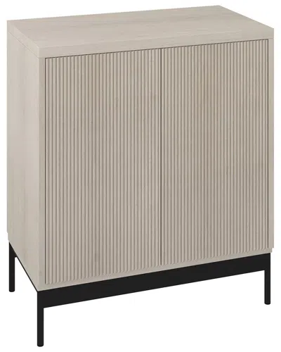 Abraham + Ivy Whitman 28 Wide Rectangular Accent Cabinet In Gray