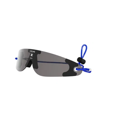 Celine Logo Sunglasses In Multi