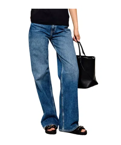 Guess Belt-loop Jeans In Blue