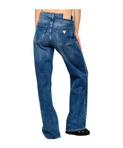Guess Belt-loop Jeans In Blue