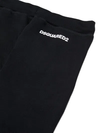 Dsquared2 Logo-print Tracksuit In Black