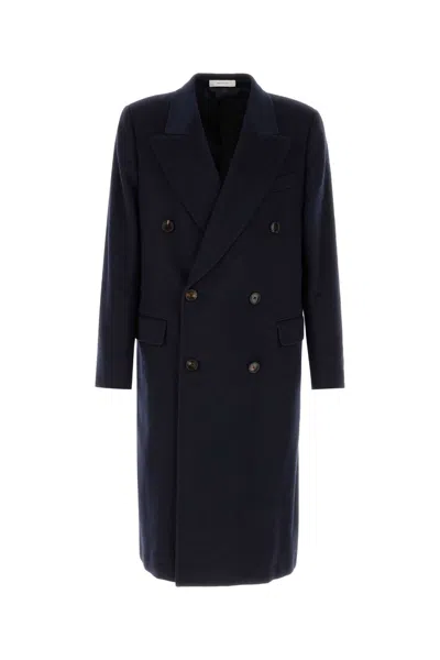 Umit Benan President Double-breasted Wool Coat In Multi