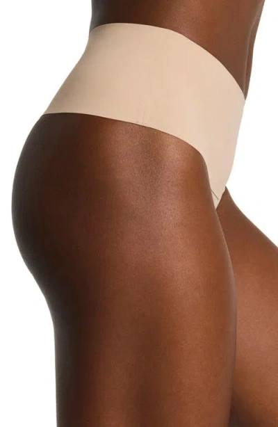 Spanx Undie-tectable Seamless Thong In Neutral