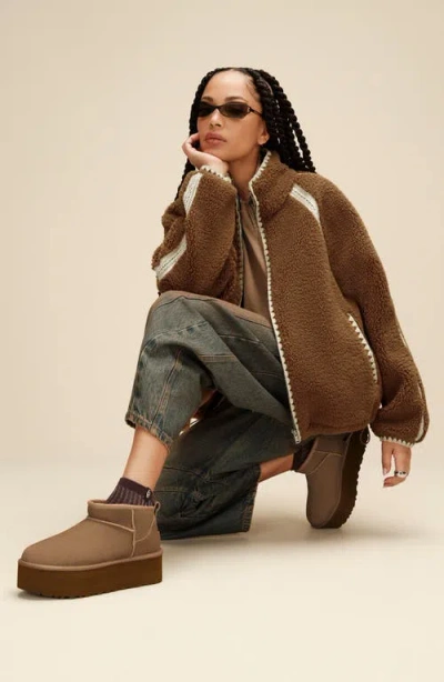 Ugg (r) Classic Ultra Mini Platform Boot In Brown