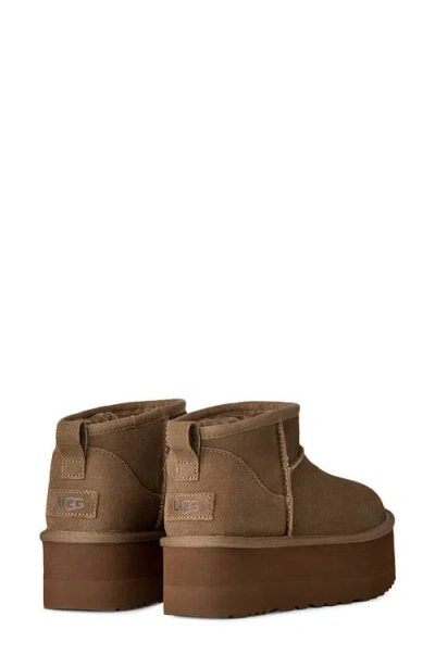Ugg (r) Classic Ultra Mini Platform Boot In Brown
