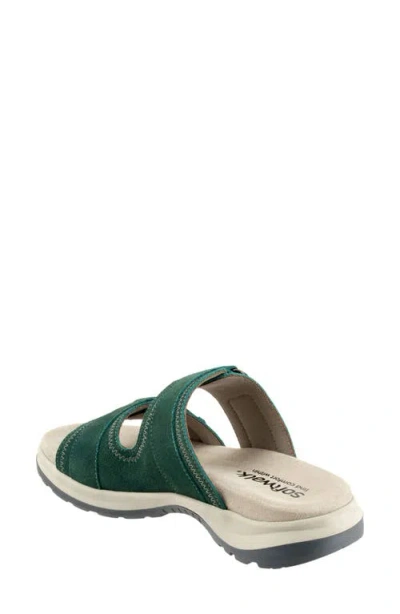 Softwalk Oasis Sandal In Green