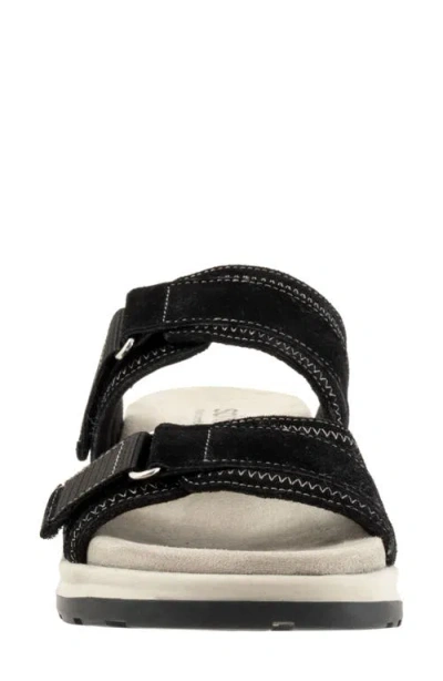 Softwalk Oasis Sandal In Black