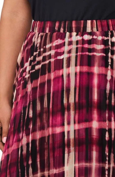 Halogenr Halogen(r) Pleated Georgette Skirt In Multi