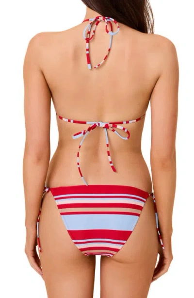 Solid & Striped The Iris Side Tie Bikini Briefs In Multi