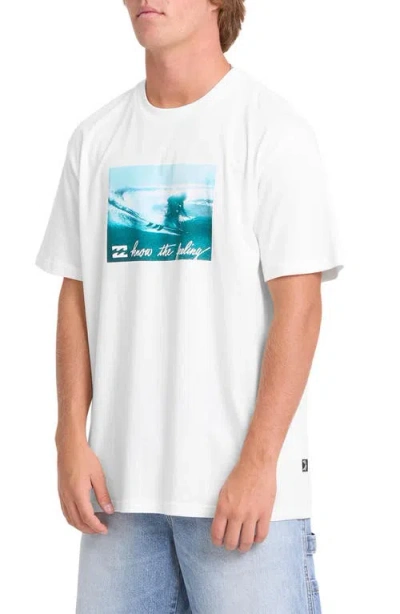 Billabong Lucid Graphic T-shirt In White