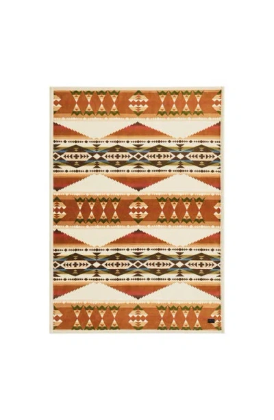 Pendleton Solstice Canyon Plush Throw Blanket In Multi