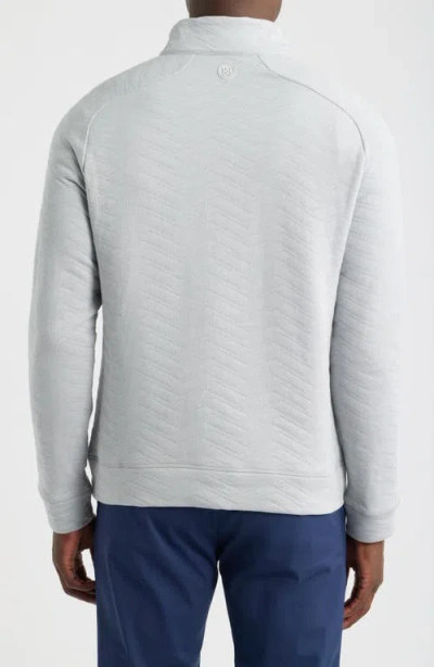 G/fore Dunes Quilted Quarter-zip Pullover In Gray