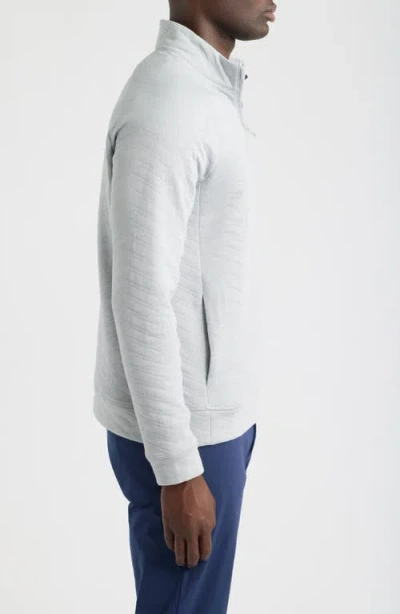 G/fore Dunes Quilted Quarter-zip Pullover In Gray