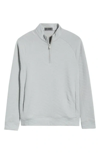 G/fore Dunes Quilted Quarter-zip Pullover In Gray