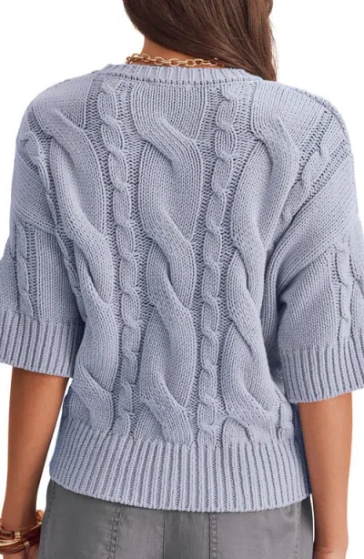 Splendid Rhiannon Cable Knit Sweater In Multi