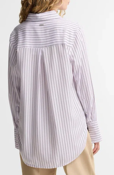 Barbour Evangeline Striped Lyocell Shirt In Multi