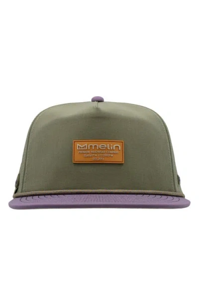 Melin Hydro Coronado Brick Transit Baseball Cap In White
