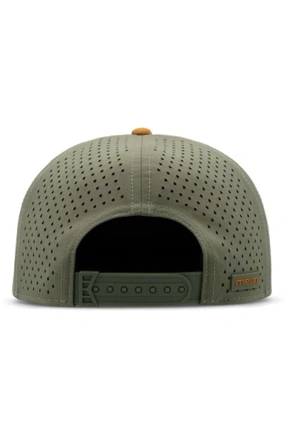 Melin Hydro Coronado Brick Transit Baseball Cap In White